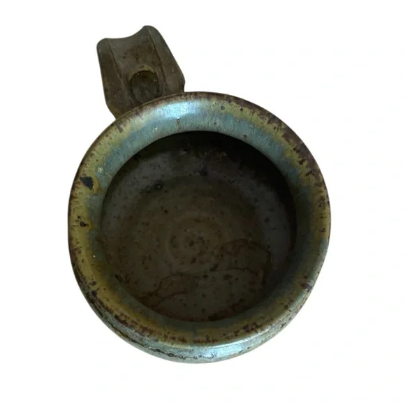 *3 for $30* Handmade Artist Signed Studio Pottery Mug - Picture 6 of 8
